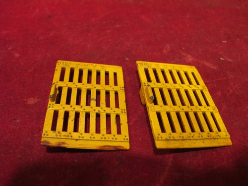 2 puertas de metal amarillo Lionel 6656-5 | Zustand: Used