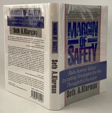 Seth Klarman MARGIN OF SAFETY hardcover w/ dust jacket Smaller Size LikeNew cond