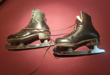 Herren Riedell Vintage Eiskunstlauf Schlittschuhe, Größe 7