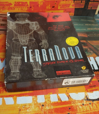 Terranova (Funsoft 1994) IBM PC (CD, Manual, Box) classic CIB works