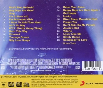 Glee Der 3D-Konzertfilm (Film-Soundtrack) von Glee Cast [Audio-CD]