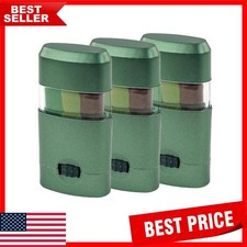 Blend in Easily with 3 Camo Face Paint Sticks - Perfect for Costumes or Hunting