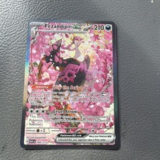 Pokemon TCG Eroi Ascesi Fezandipiti Ex 288/217 Illustrazione Speciale Raro quasi nuovo