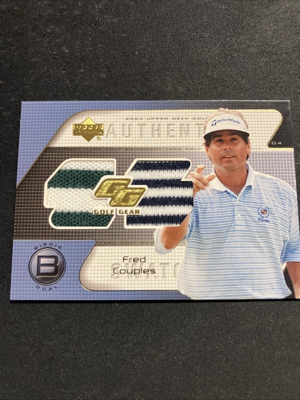 2004 Upper Deck Birdie Dual Authentic Swatches Fred Couples