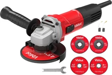 710W Electric Angle Grinder Tool 6A 4-1/2 Inch with 360 Rotational Guard 11000RP