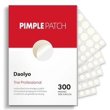Pimple Patches for Face, 4 Size 300 Counts Acne Patches, Hydrocolloid Patches.