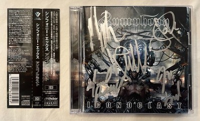 Symphony X - Iconoclast (Japan 2-CD w/OBI - Signed by full band