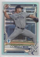 2021 Bowman Draft 1st Edition Sky Blue Foil Brendan Beck #BD-118 g1z