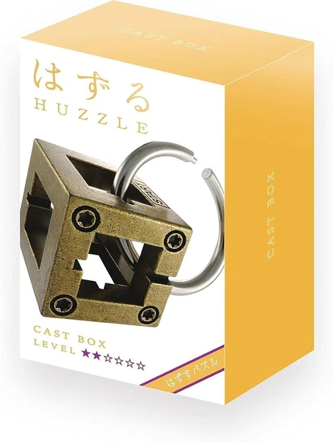 Huzzle Cast Box Puzzle Difficulty 2 Japan Import