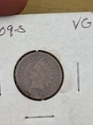 1909 S Indian Head Cent 1c San Francisco KEY DATE #102715