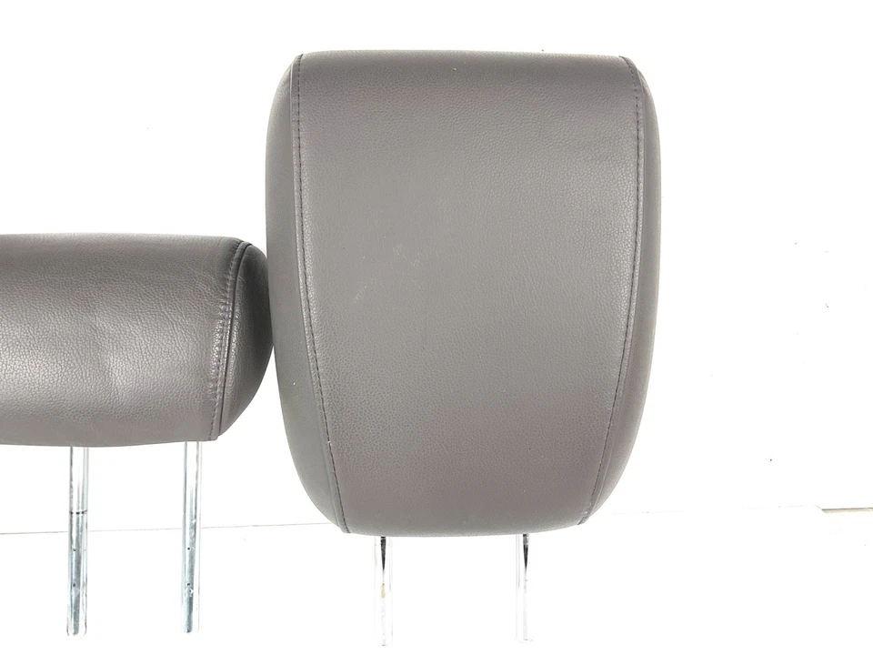 Juego de 3 reposacabezas de cuero gris claro Honda Odyssey 2011-2017 tercera fila Foto 2 de 4