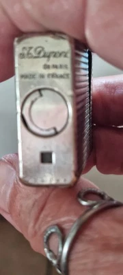 briquet st dupont décembre 1977 argent - Photo 1/2