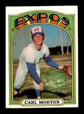 1972 Topps #134 Carl Morton   EXMT/EXMT+ X3700663