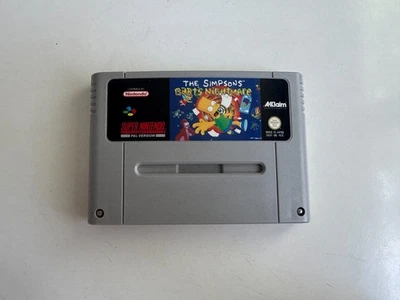 The Simpsons: Bart's Nightmare für Super Nintendo / SNES - Bild 1 von 2