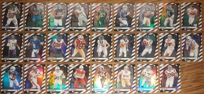 2024 Panini Prizm Football Red White Blue Prizm (26) Card Lot