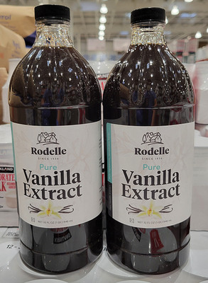 Rodelle Pure Vanilla Extract 32fl oz 946ml (2 Bottles)