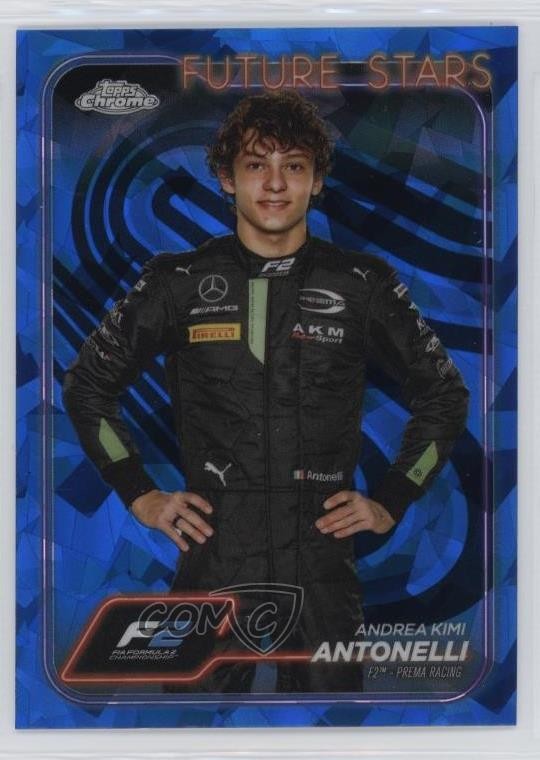 2024 Topps Chrome Sapphire Edition Formula 1 Andrea Kimi Antonelli #22 7k1