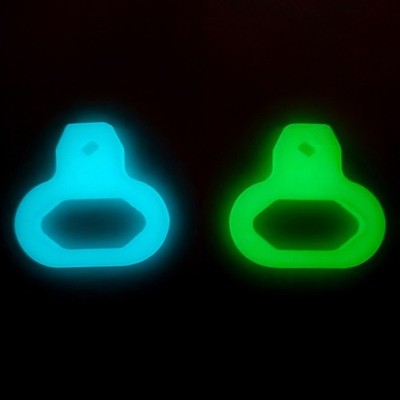 Silicone Diving Mouthpiece Holder Fits Standard Regulators Glow Effect