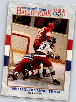 1991 Impel U.S. Olympic Hall of Fame #68 1980 U.S. Olympic Team
