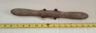 antique vintage reel lawn mower wood/wooden handle & hardware 14".