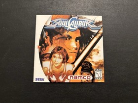 Soul Calibur Sega Dreamcast 1999 CIB Complete w/ Manual Authentic Tested & Works
