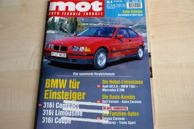 2) MOT 09/1994 - BMW 316i compact E36 mit 102PS - Wirklich gut? Toyota Carina 2.