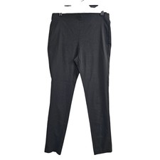 Michael Kors Pants Women's L Black Solid Slim Leg Pull On Stretch Ponte Trousers
