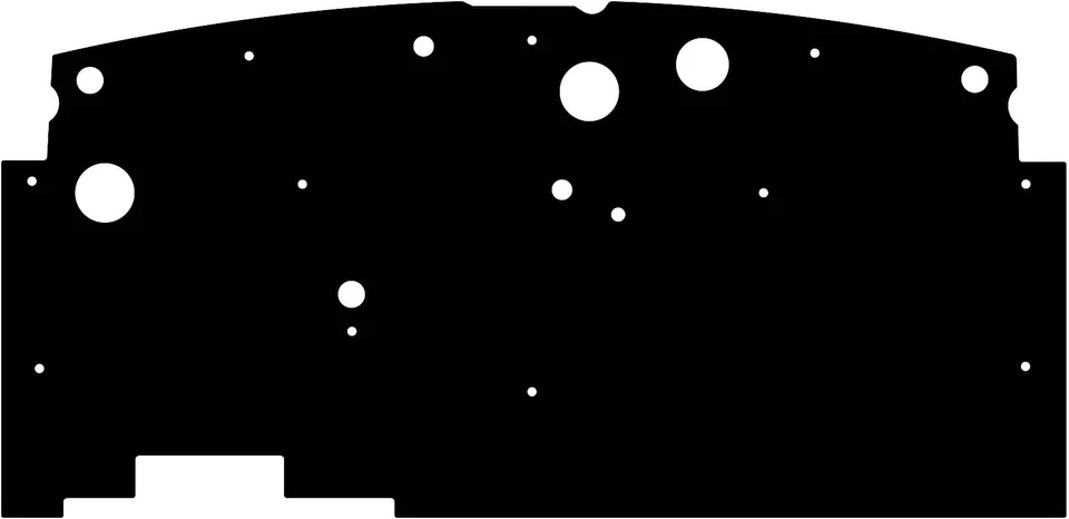 Almohadilla de aislamiento Firewall Sound Deadener para 1939 LaSalle Series 50 Foto 3 de 4