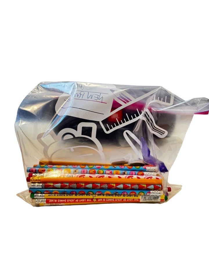 Lote De 42 Nuevos Nº 2 Lápices HB Coloridos Dibujos Animados Religiosos Surtidos + Regalos Foto 3 de 3