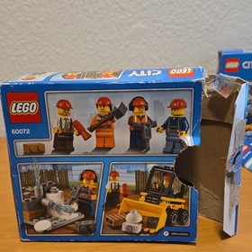 LEGO City 60072 Demolition Starter Kit And 60286 Beach Rescue ATV BothIncomplete