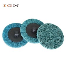 50 Pieces Fine Surface Conditioning Discs 2" Roll Lock Die Grinder Sanding Pads