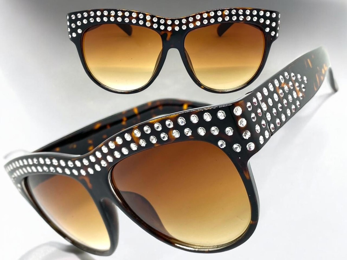 Tortoise Reflective Large Oversized Large Sunglasses Tortoise Oversized Acetate Square Tinted Sunglasses with  main image 2