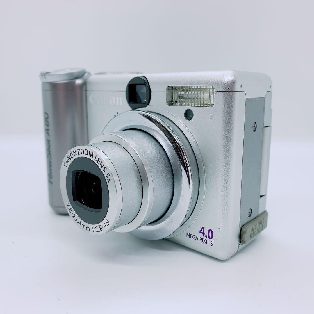 Canon キャノン　デジカメ　カメラ　A80 シルバー　MK225 Canon Digital Camera A80 Silver MK225 From Japan . | eBay