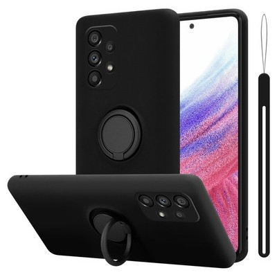 Hülle für Samsung Galaxy A53 5G Schutzhülle Handy Cover Case TPU Silikon Ring