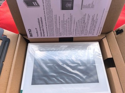 Ritto Listo IP Video Innenstation 7'' Weiß TwinBus 2-Draht Touchscreen RGE2087770