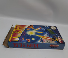 TO THE EARTH Nintendo NES Boxed Complete CIB Box Game
