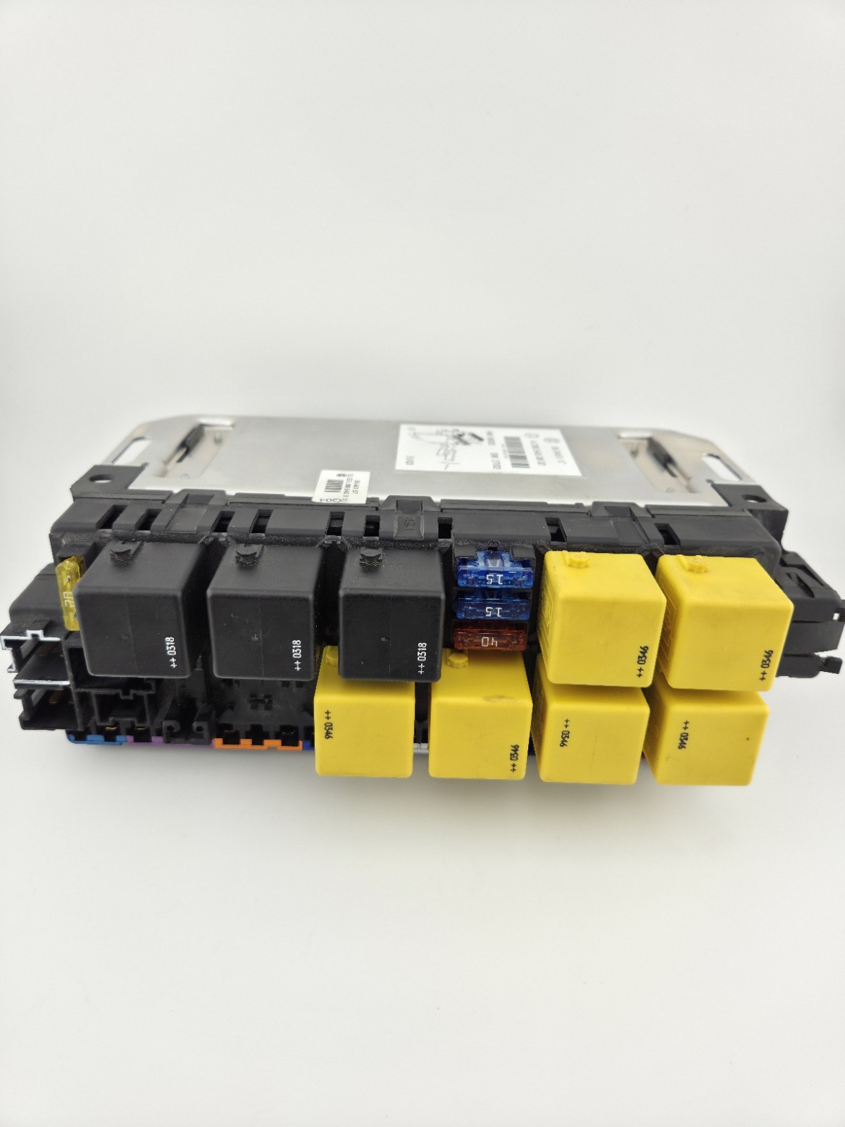 03-12 MERCEDES R230 SL500 SL63 AMG FRONT LEFT SAM FUSE BOX CONTROL MODULE ASSY