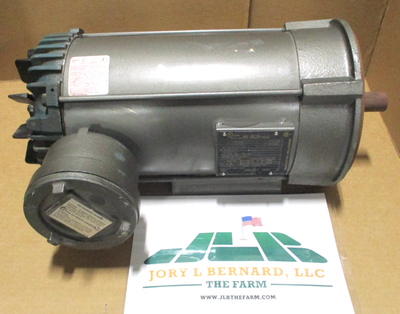 #ad BALDOR ELECTRIC MOTOR 28 711 2 HP 1170 RPM 1.5 HP 970 RPM SURPLUS $1355.00