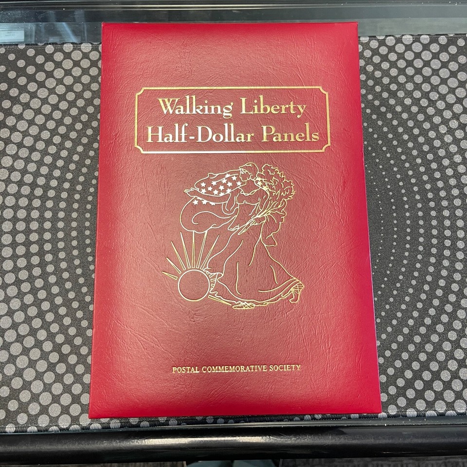 Postal Commemorative Society Walking Liberty Half Dollar Panels 23 Page