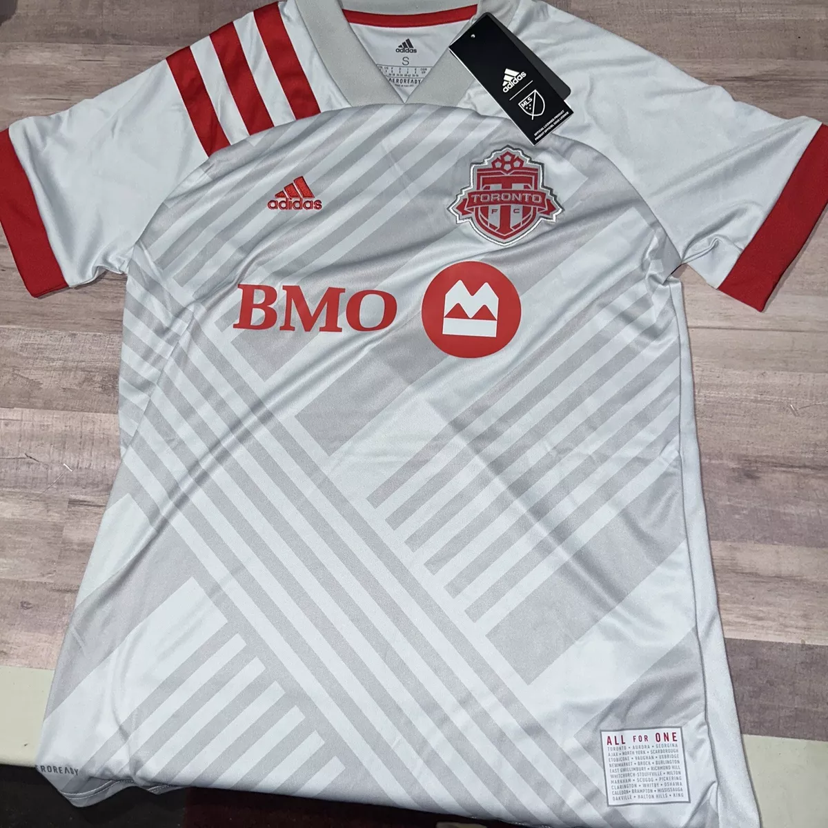 Toronto FC Away Jersey - Adidas Womens Small - Brand New With Tags NEVER  WORN