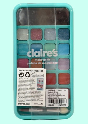 Claire's Unicorn Phone Case Mini Make-Up Kit Sparkle Glitter Stocking Stuffer