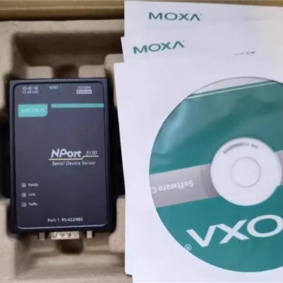 1pcs MOXA NPort5130 RS422/485 Single Serial Port Networking Server