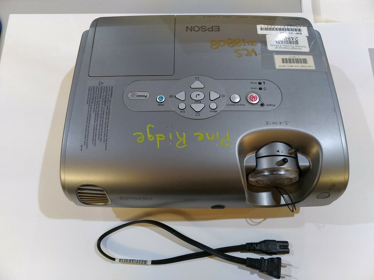 Epson EMP-X3 LCD Projector w/ Power Cable, Tested and Working | eBay