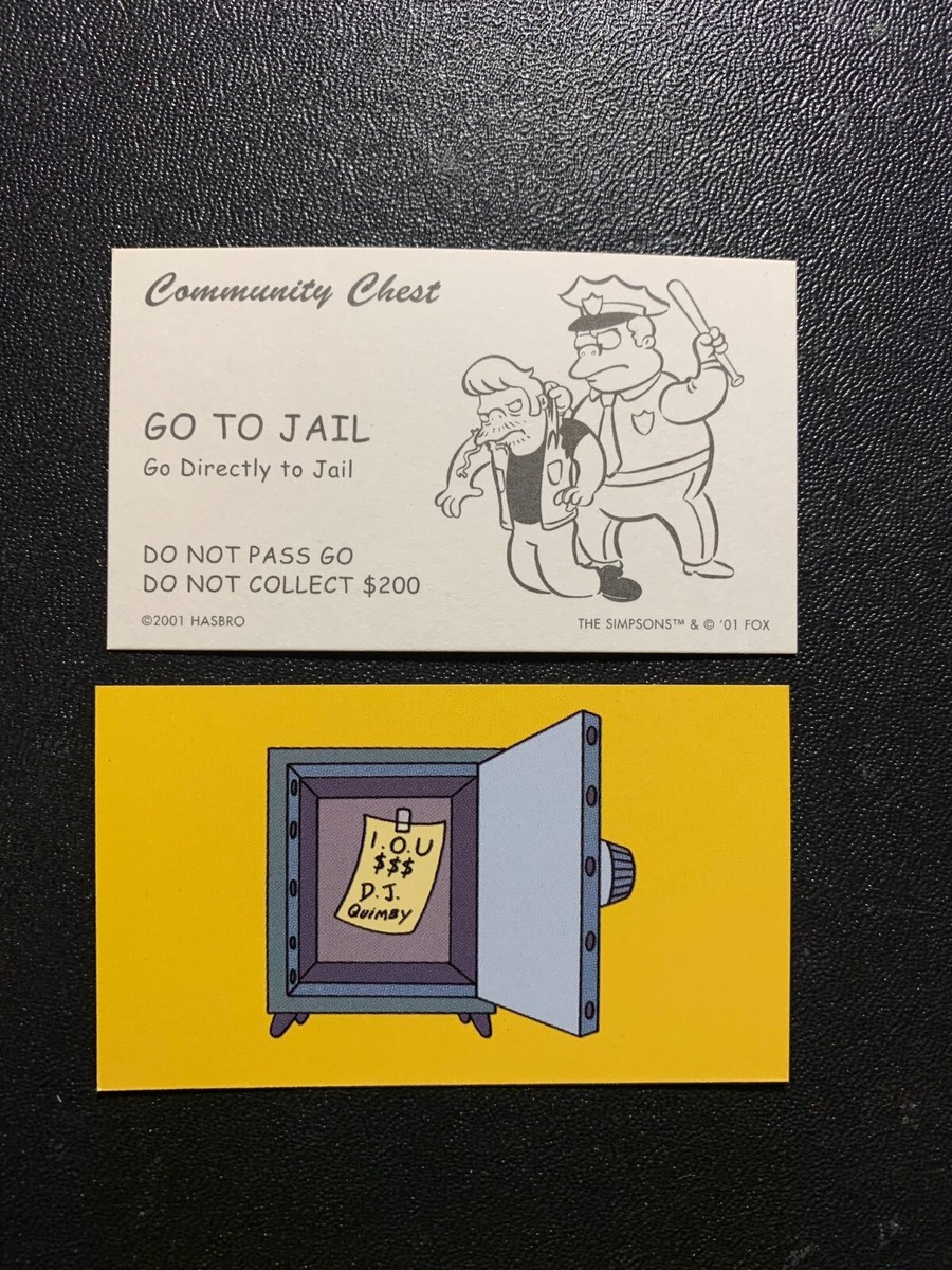 Jail Community Chest Cards Community Chest Merch &amp; Gifts For Sale
