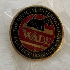 Wade Collectors Club 1996/7 Enameled Badge - Scottie Dog - As  New