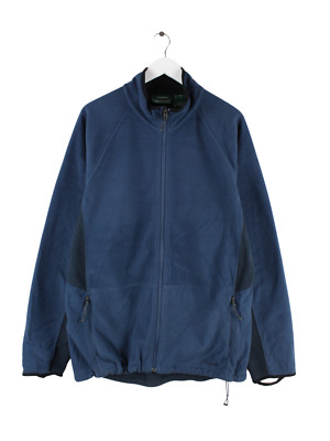 L.L. Bean Fleece Jacke Blau XXL Herren