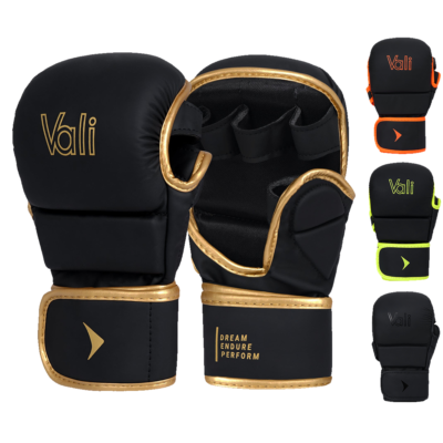 mma gloves for boxing bag and boxing gloves Onyx MMA Sparring Gloves Vali S/M Black