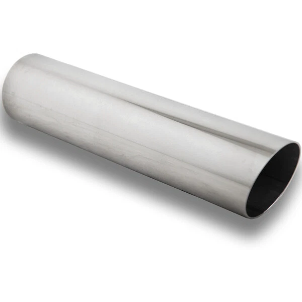 FOX Edelstahl Sportendrohr 70mm Ø 300mm Länge rund scharf abgeschrägt Typ 14