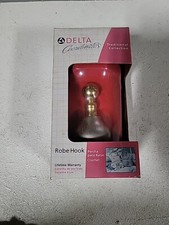 Delta Co Ordinates Robe Hook -- 74035NP -- Brass Pearl Nickel Finish