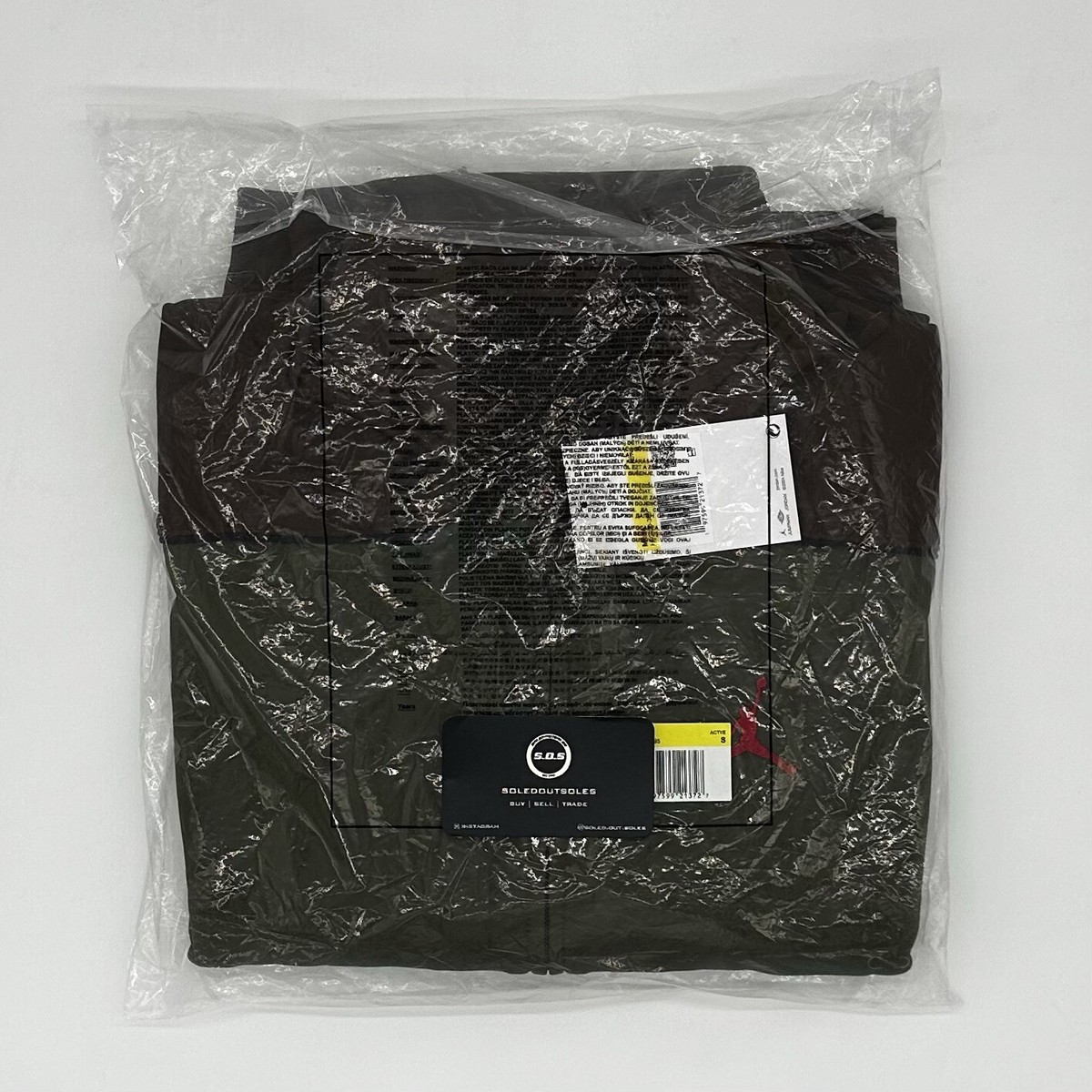 Size Small - Supreme x Jordan Tricot Track Jacket 'Olive' (FW24